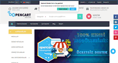 Desktop Screenshot of opencart-destek.com